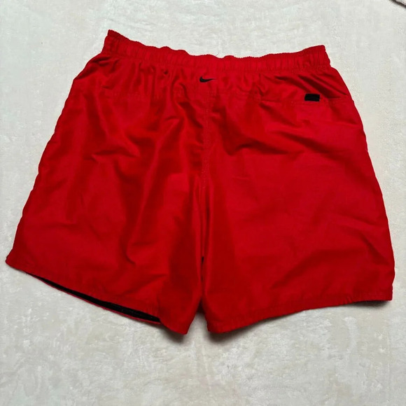 Nike Mens Swim Athletic Shorts Geometric Lined Polyester Mens XL 6" Inseam - Picture 8 of 12